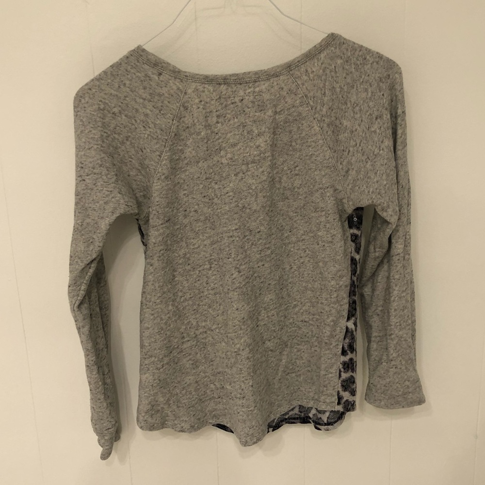 Express Leopard Print Sweater - Picture 3 of 4
